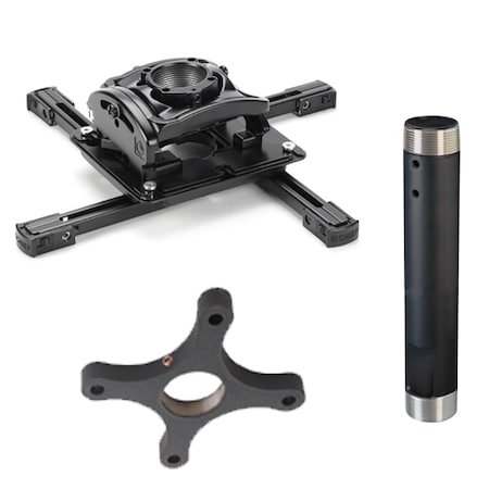 Chief Chief KITEF009012 Ceiling Mount for Projector - Black - 50 lb Load Capacity KITEF009012